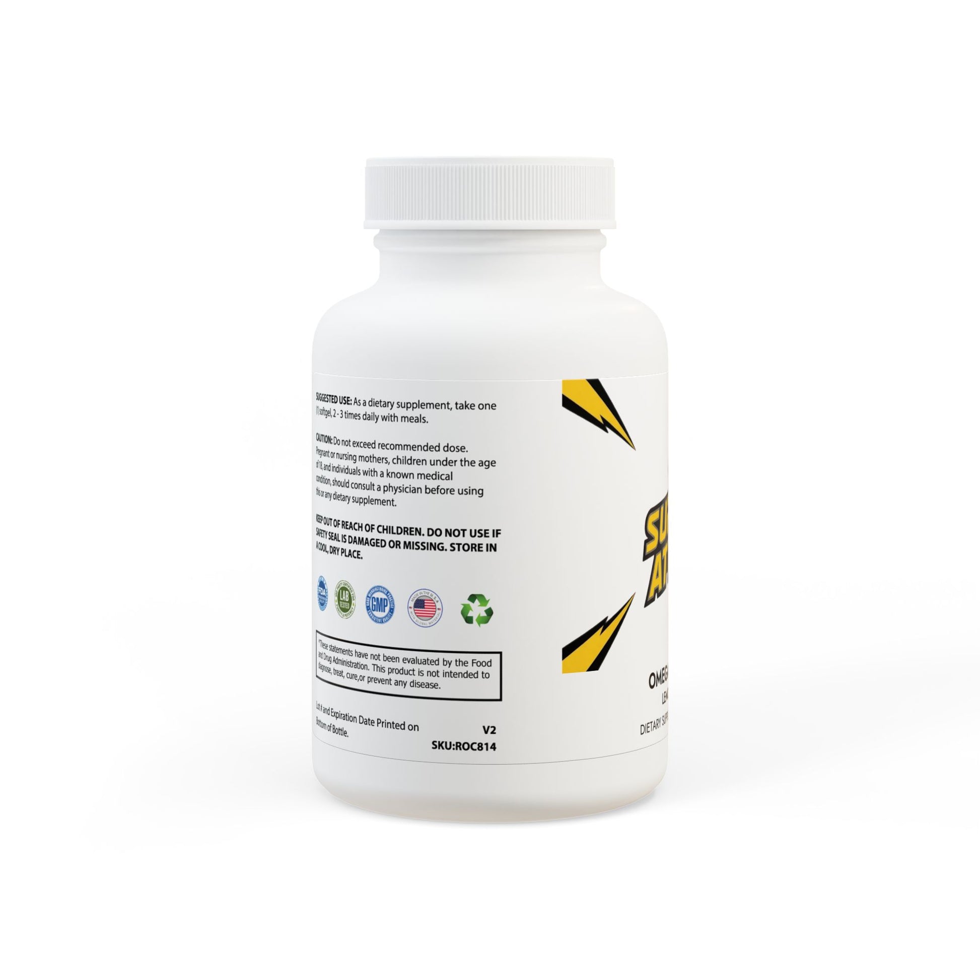 Omega 3 Fish Oil Supplement (60 Softgels)