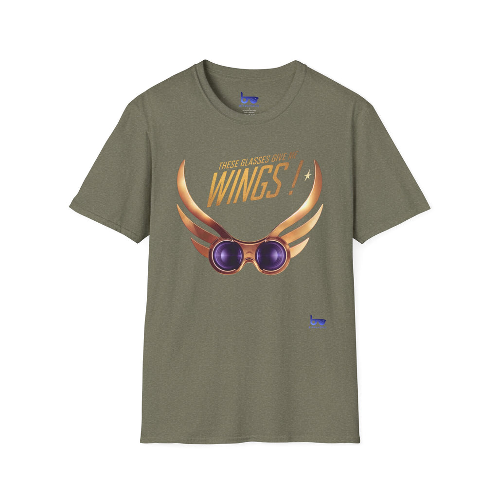 '' THESE GLASSES GIVE ME WINGS ! ''