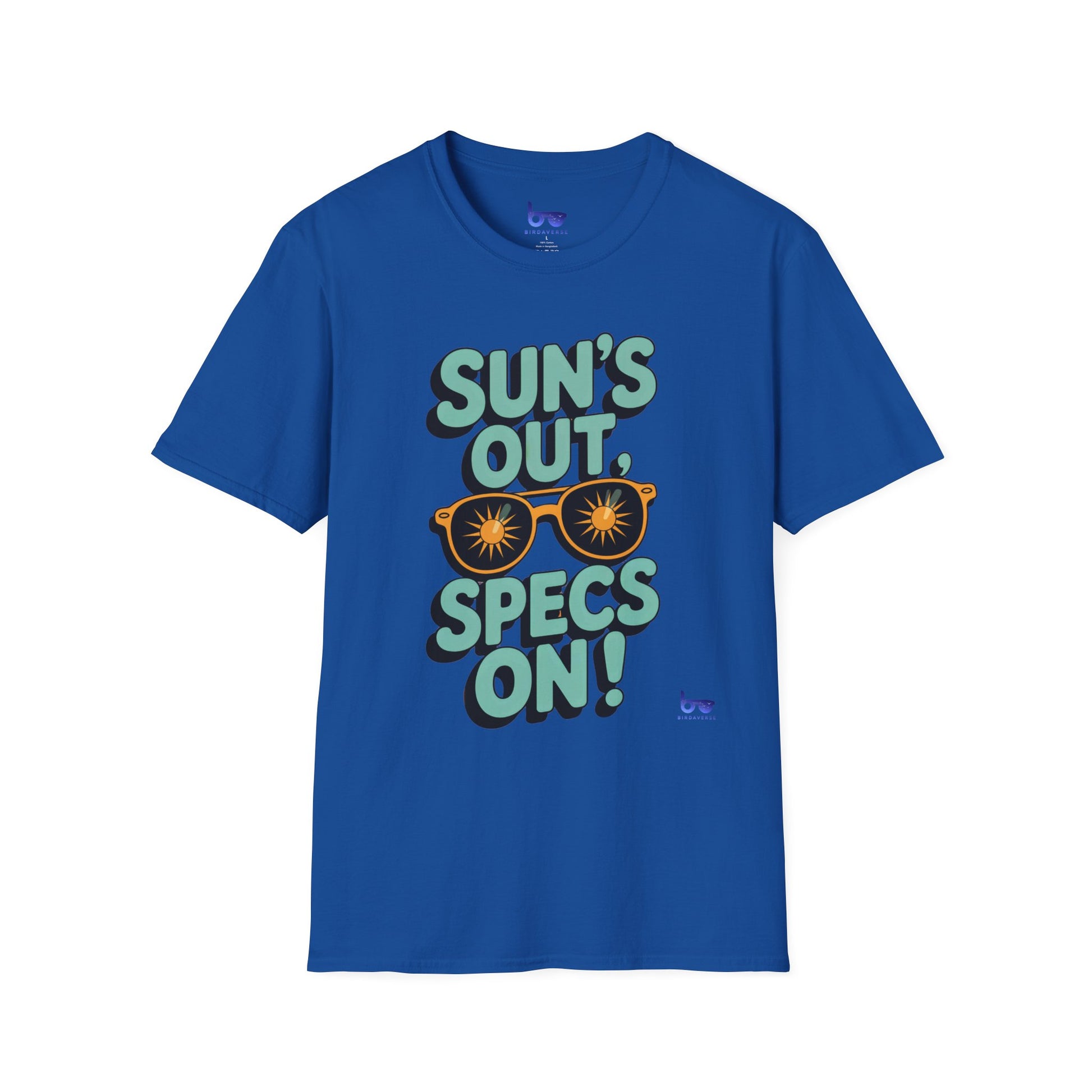 '' SUN'S OUT SPECS ON ! ''