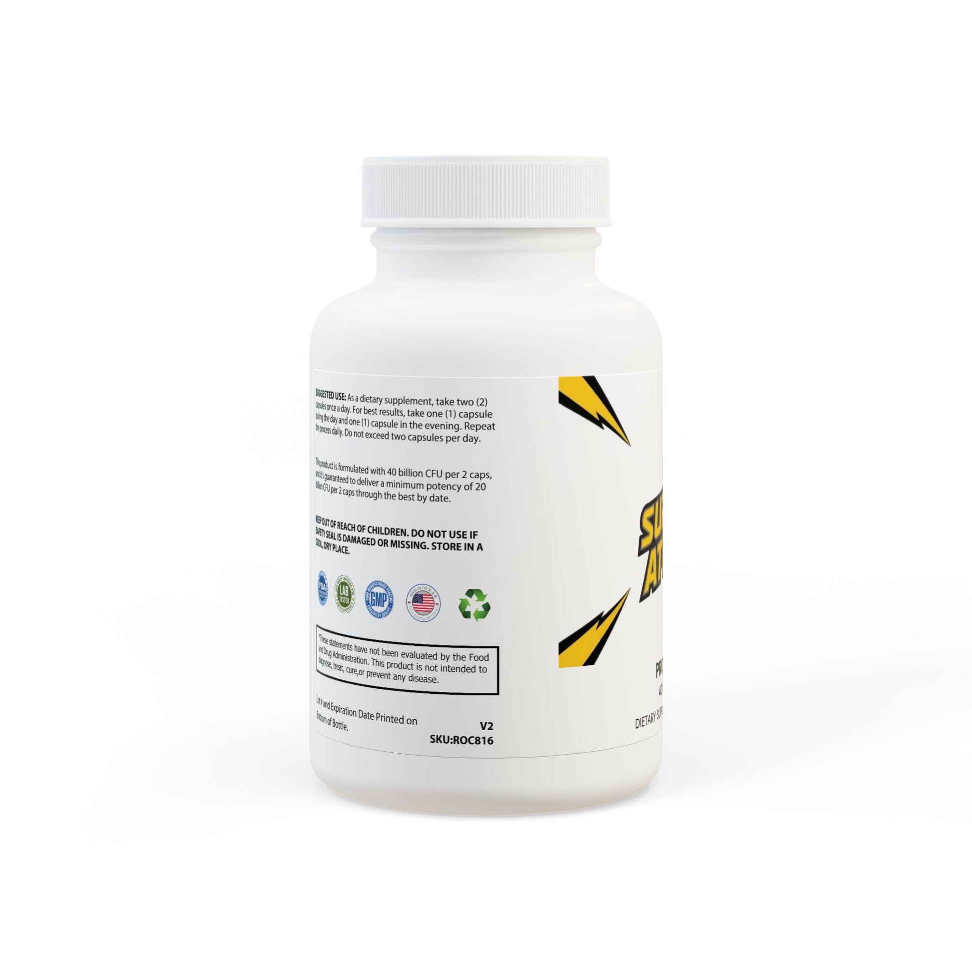 Probiotics Supplement (60 Capsules)