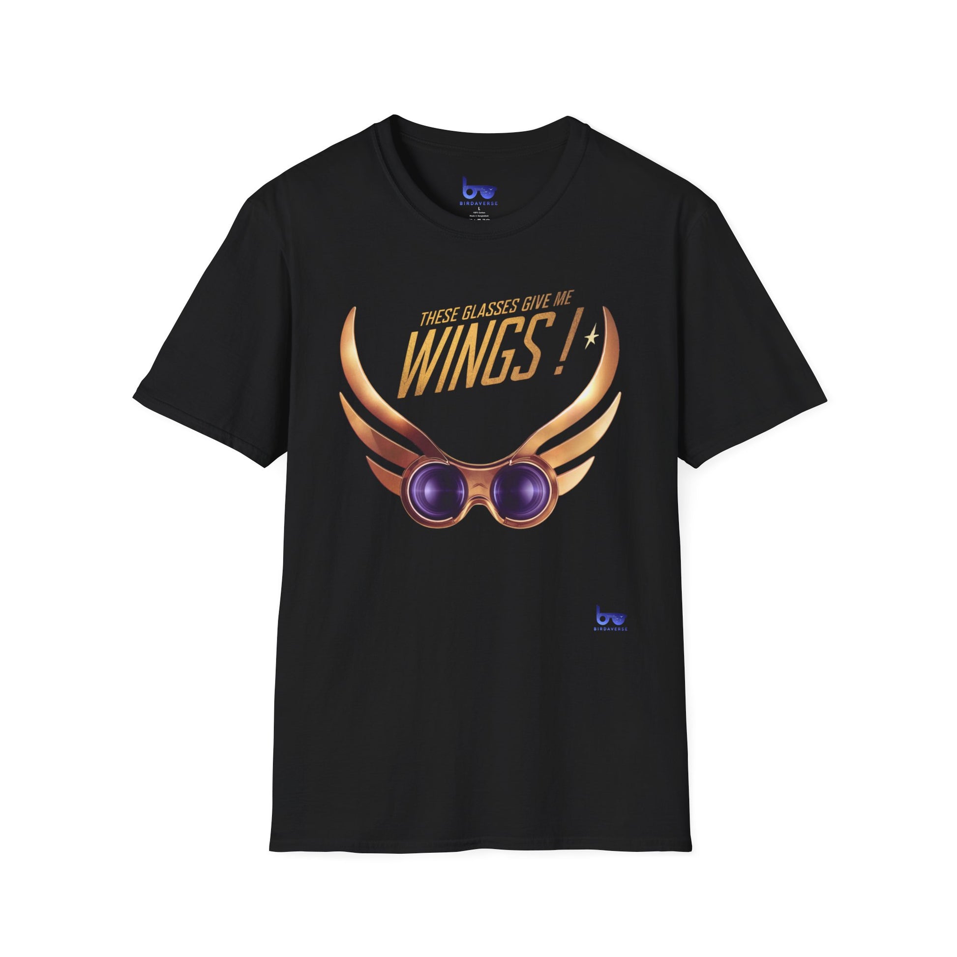 '' THESE GLASSES GIVE ME WINGS ! ''