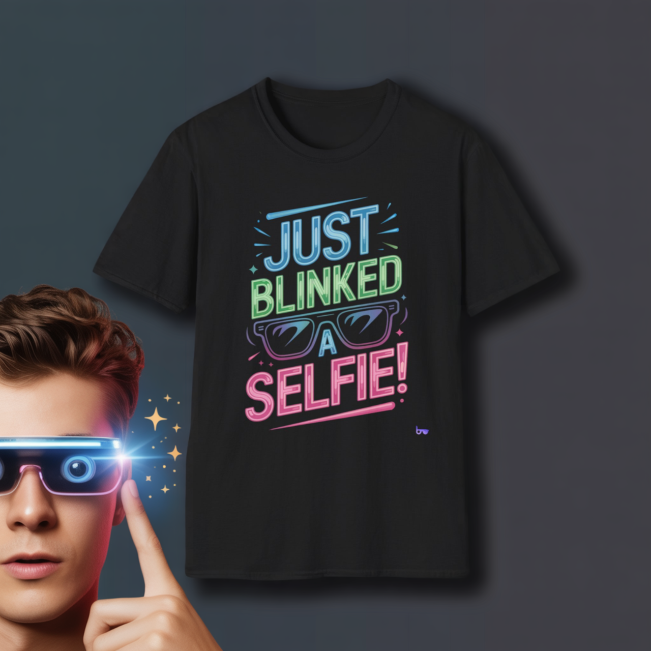 '' JUST BLINKED A SELFIE! ''