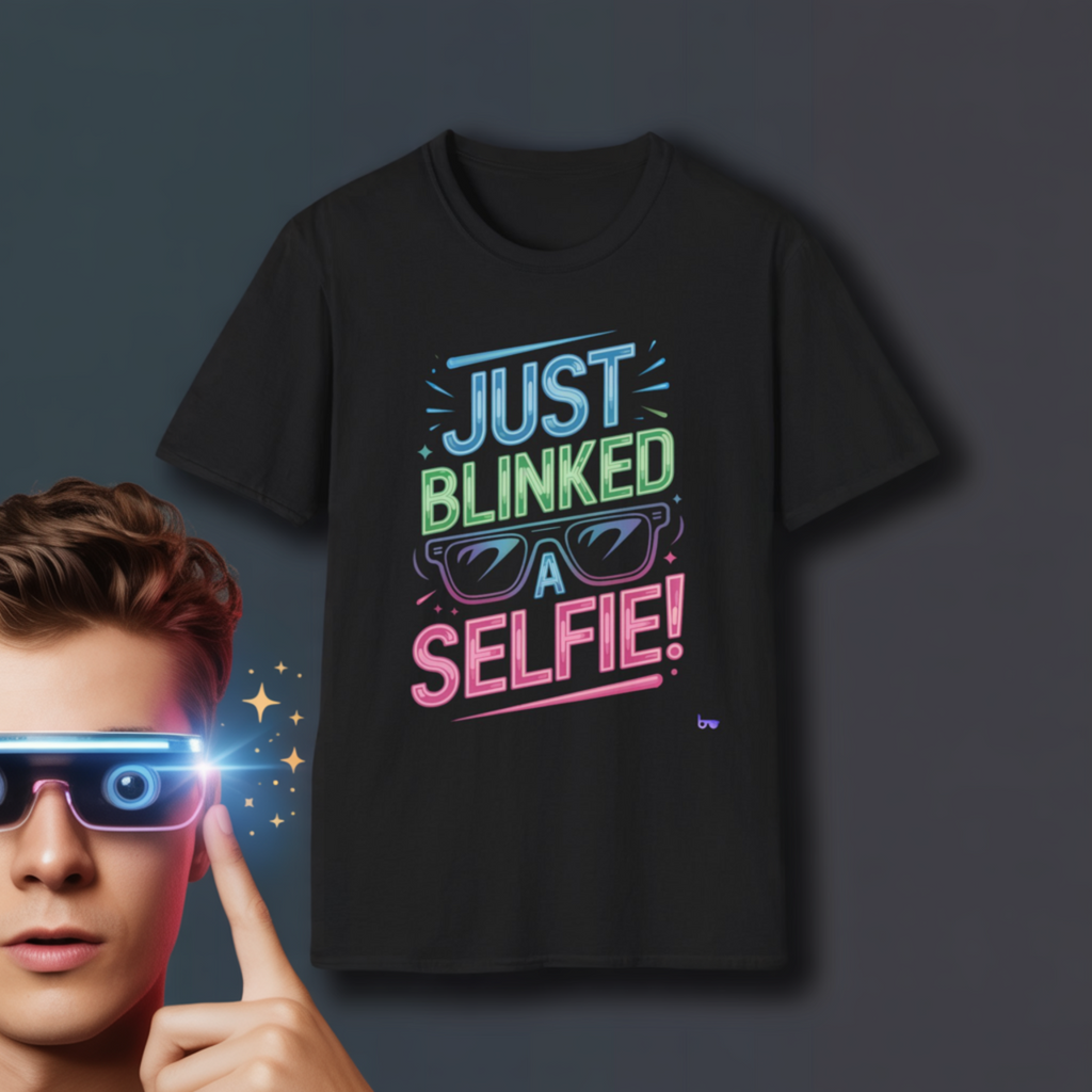 '' JUST BLINKED A SELFIE! ''