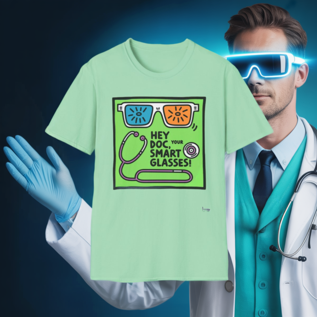 '' HEY DOC YOUR SMART GLASSES ! ''