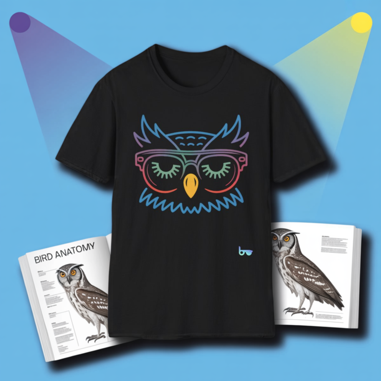 An owl with Sgees