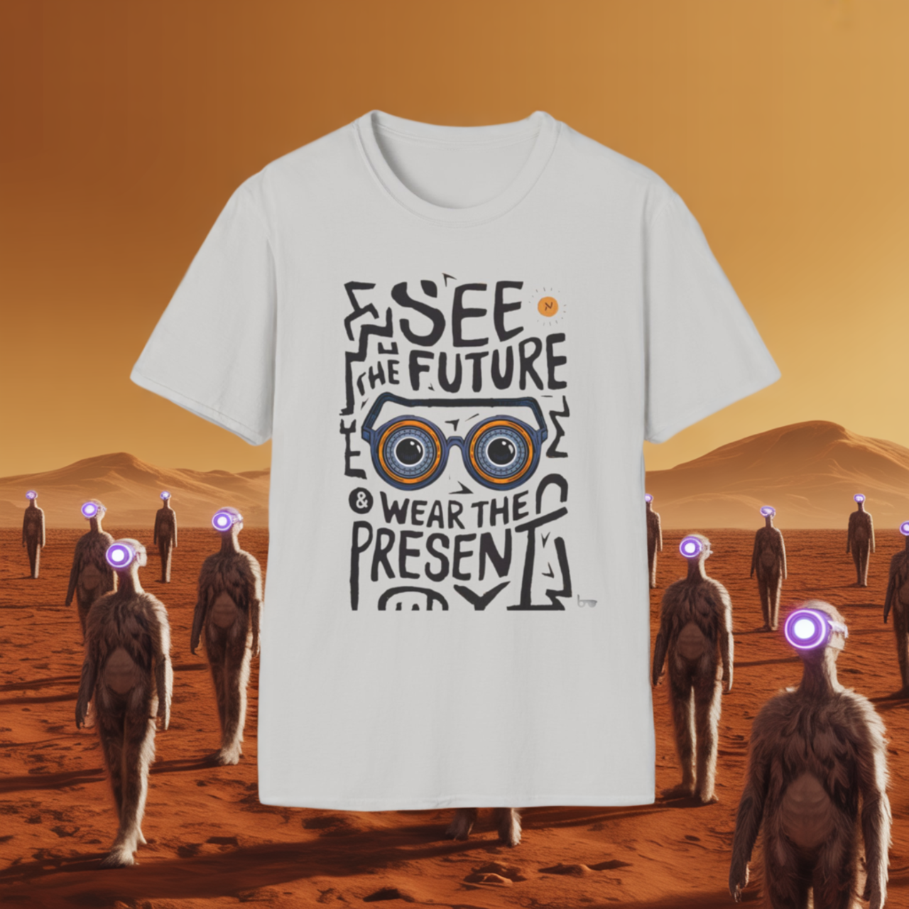'' SEE THE FUTURE & WEAR THE PRESENT ''