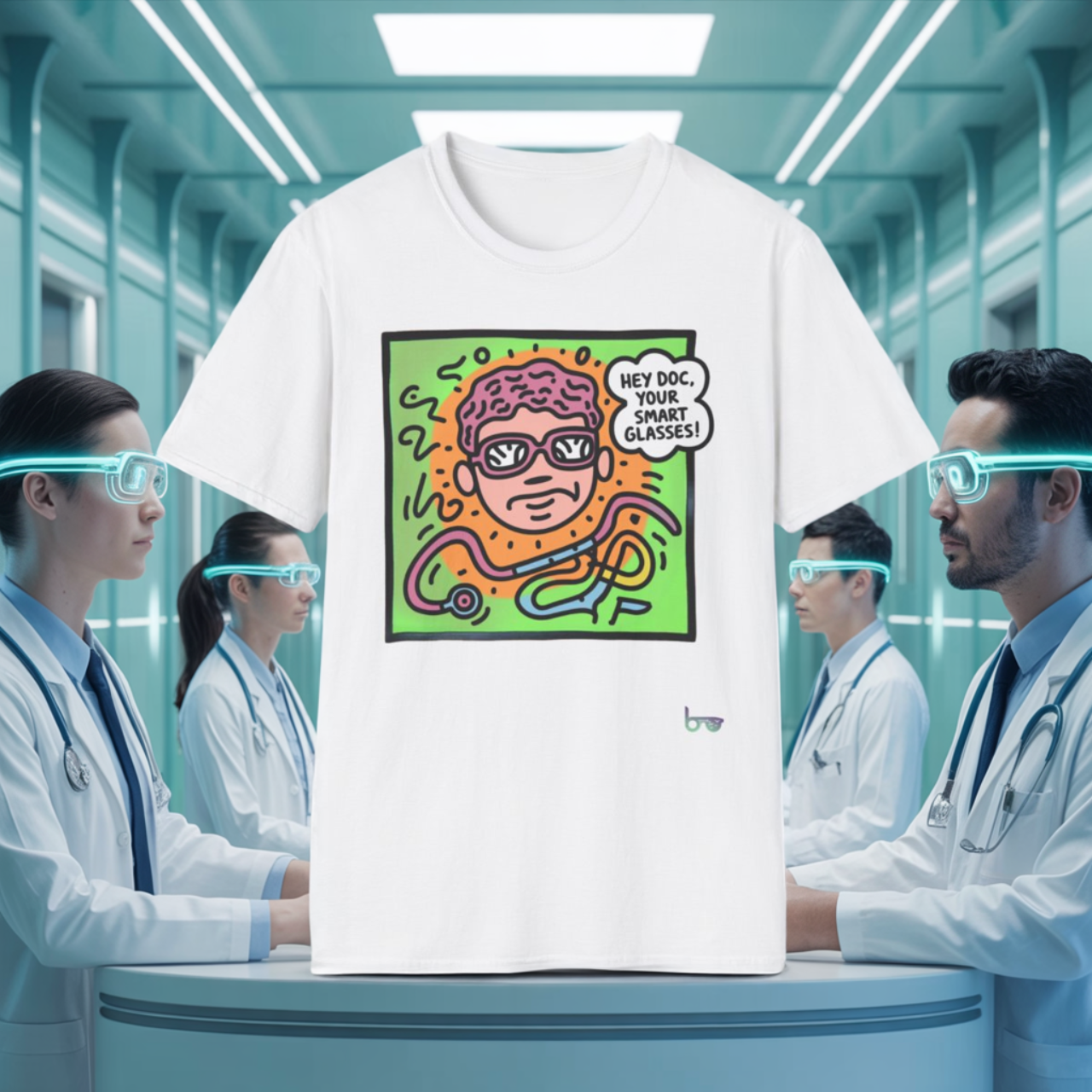 '' HEY DOC, YOUR SMART GLASSES ! ''