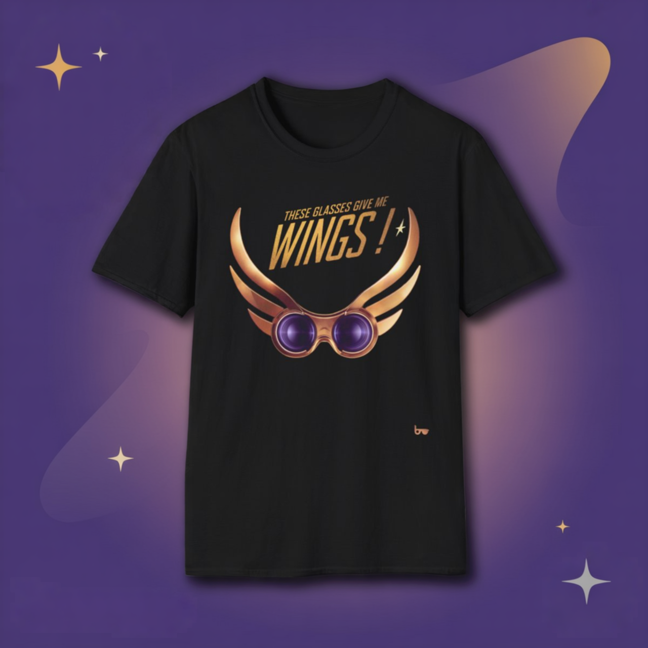 '' THESE GLASSES GIVE ME WINGS ! ''