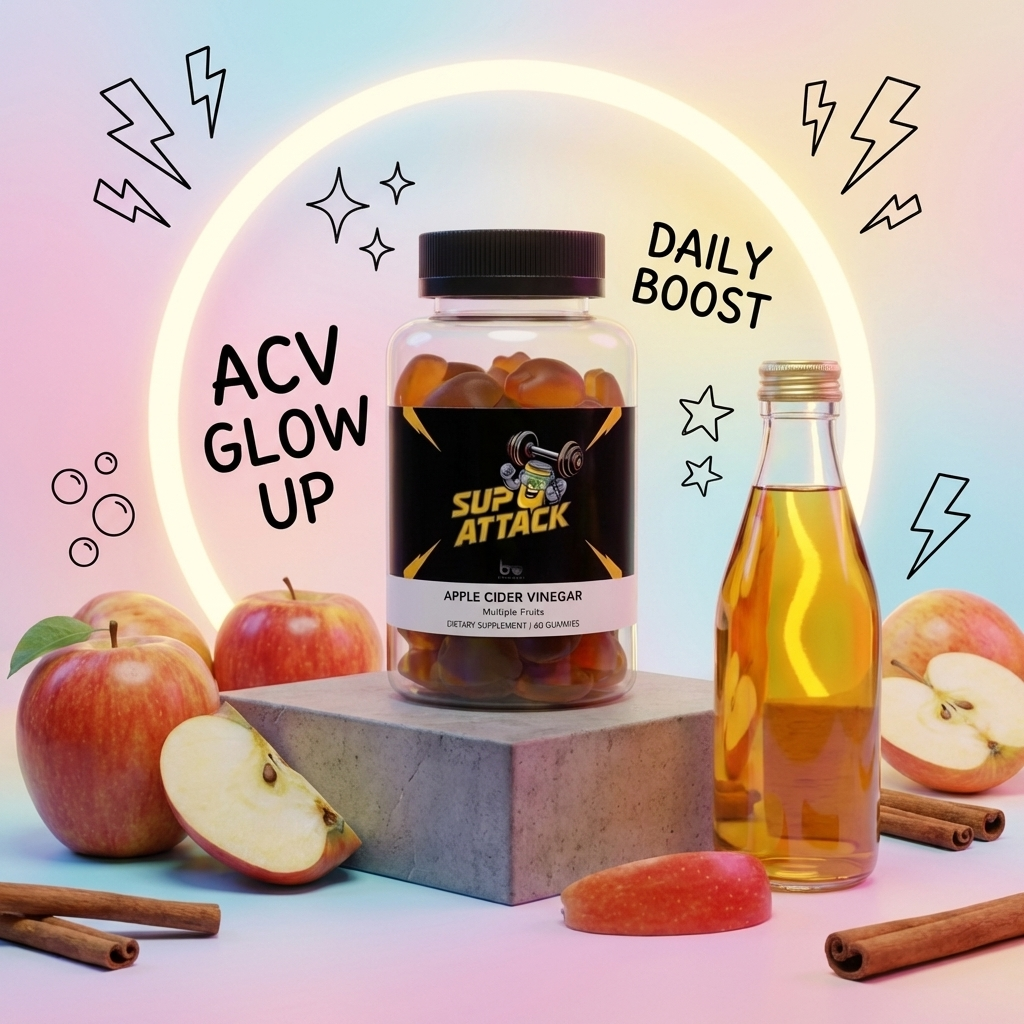 Apple Cider Vinegar Gummies (60 Gummies)