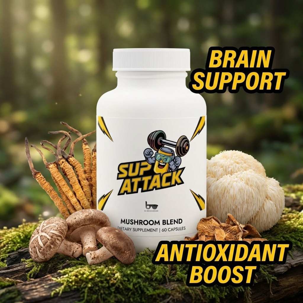 Mushroom Blend Supplement (60 Capsules)