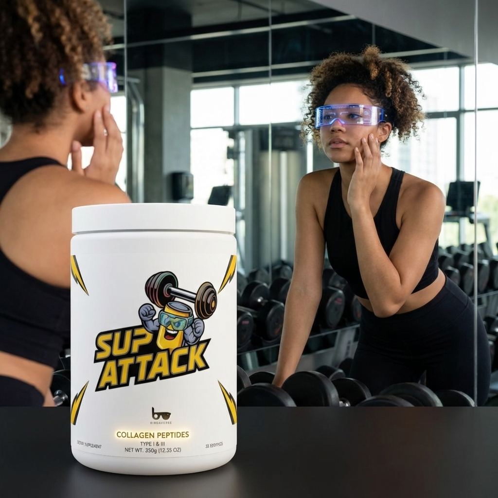 Collagen Peptides Type I & III Supplement (350g, 12.3oz)