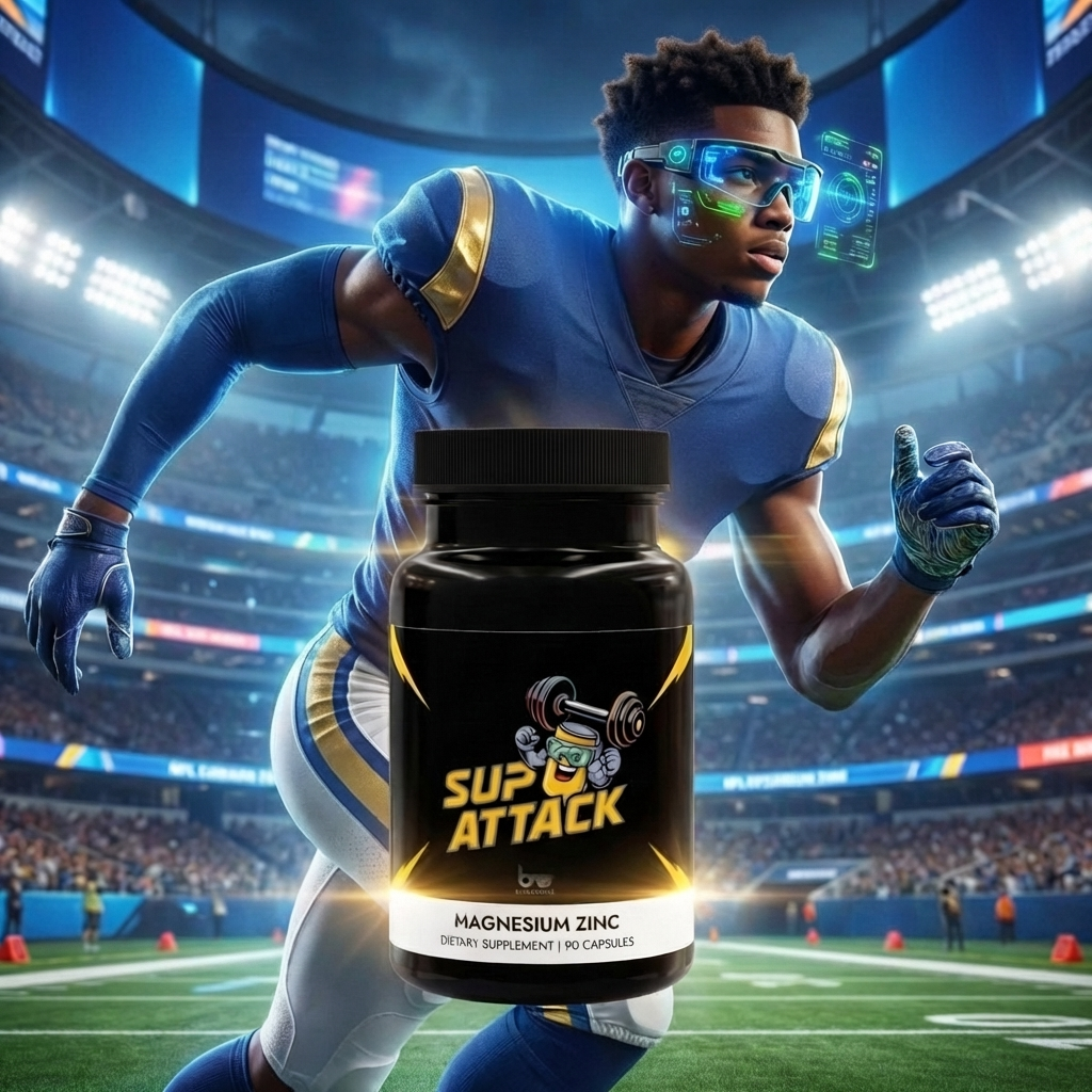 Magnesium Zinc Supplement (90 Capsules)