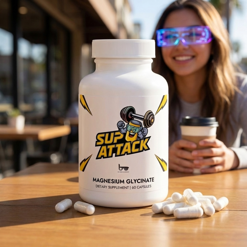 Magnesium Glycinate Supplement (60 Capsules)