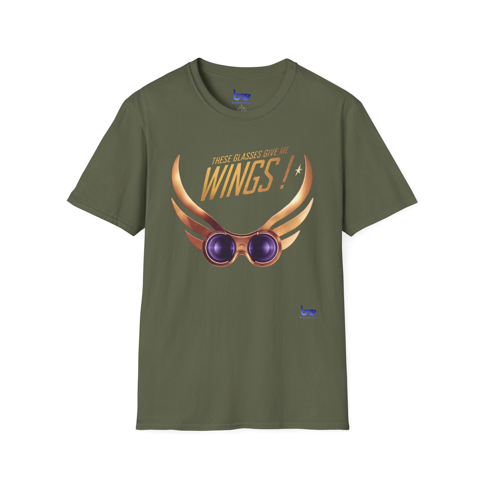 '' THESE GLASSES GIVE ME WINGS ! ''