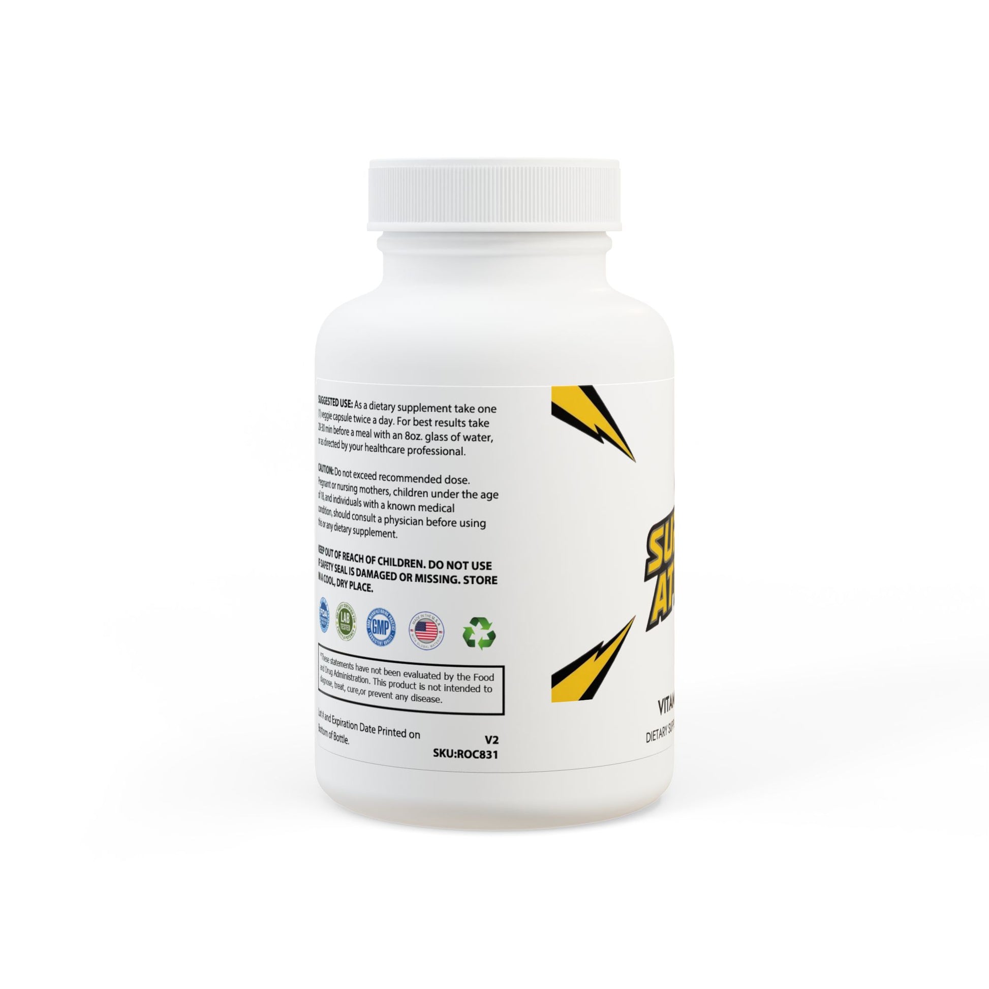Vitamin K2 + D3 Supplement (60 Capsules)