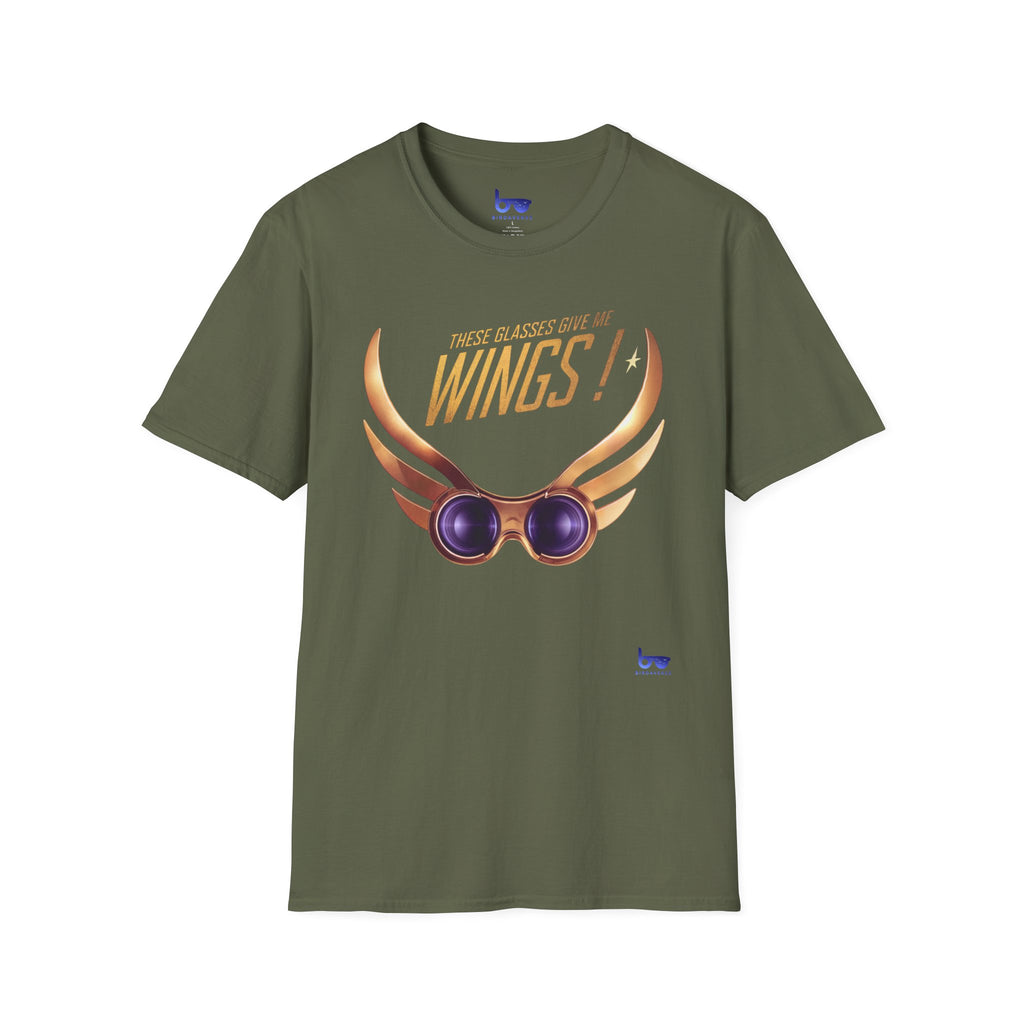 '' THESE GLASSES GIVE ME WINGS ! ''