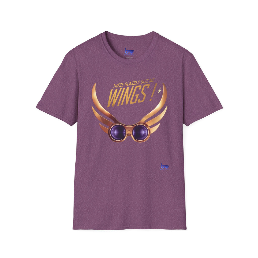 '' THESE GLASSES GIVE ME WINGS ! ''