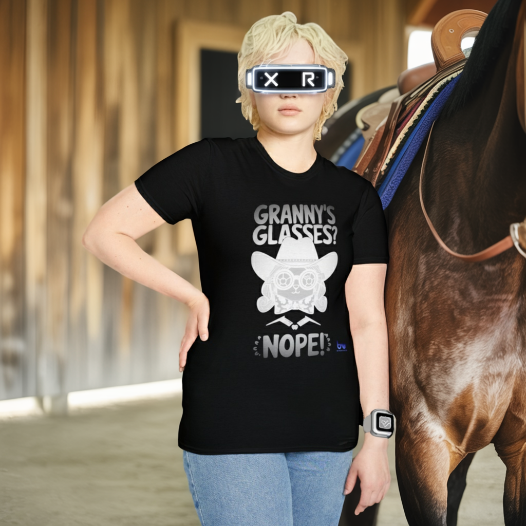 '' GRANNY'S GLASSES ? NOPE ! ''