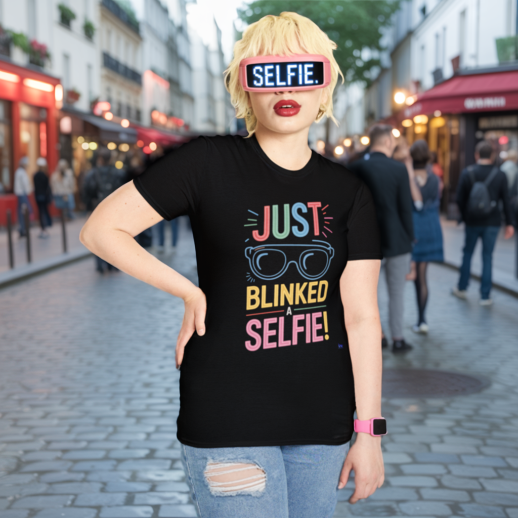 '' JUST BLINKED A SELFIE ! ''