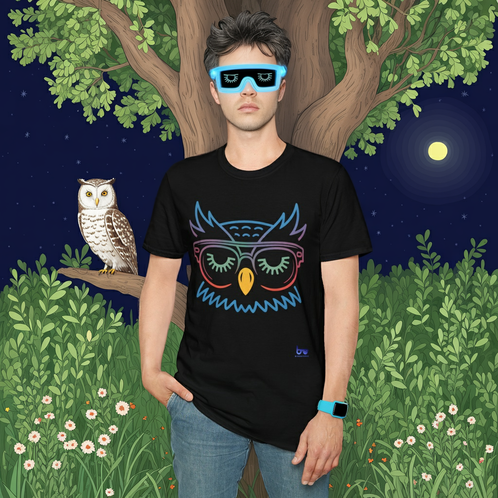 An owl with Sgees